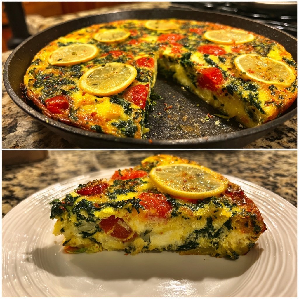 Sunny Citrus Spring Frittata