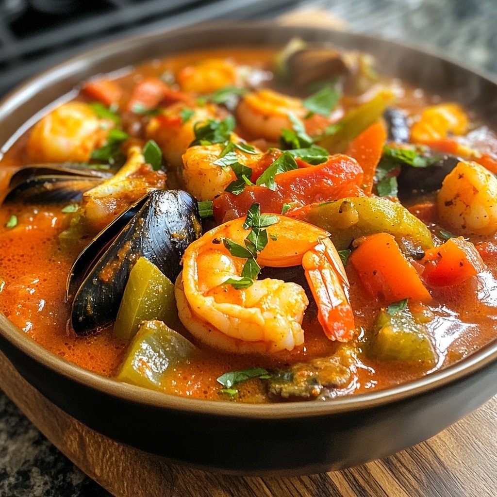 Spicy Seafood Stew