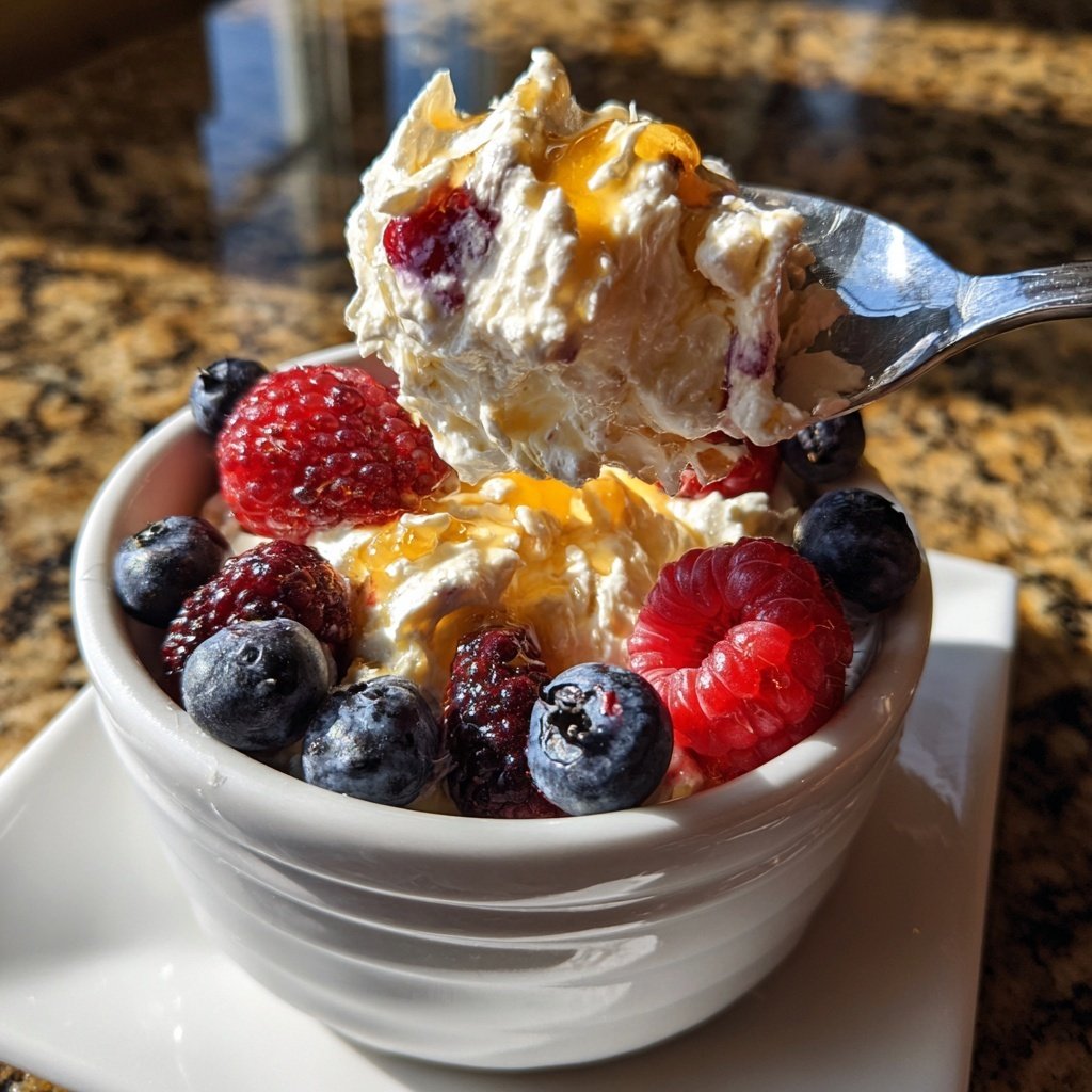 Cottage Cheese Fruit Snack