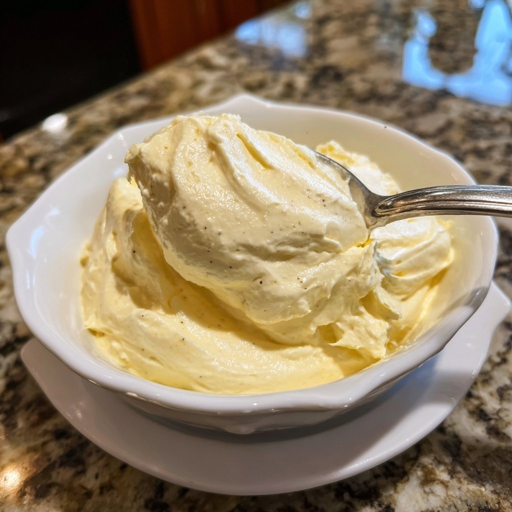 Fluffy Vanilla Bean Mousse