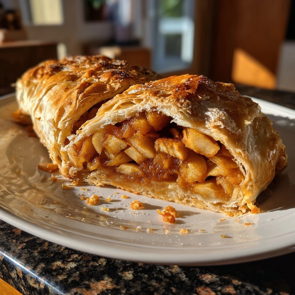 Apple Cinnamon Vanilla Strudel