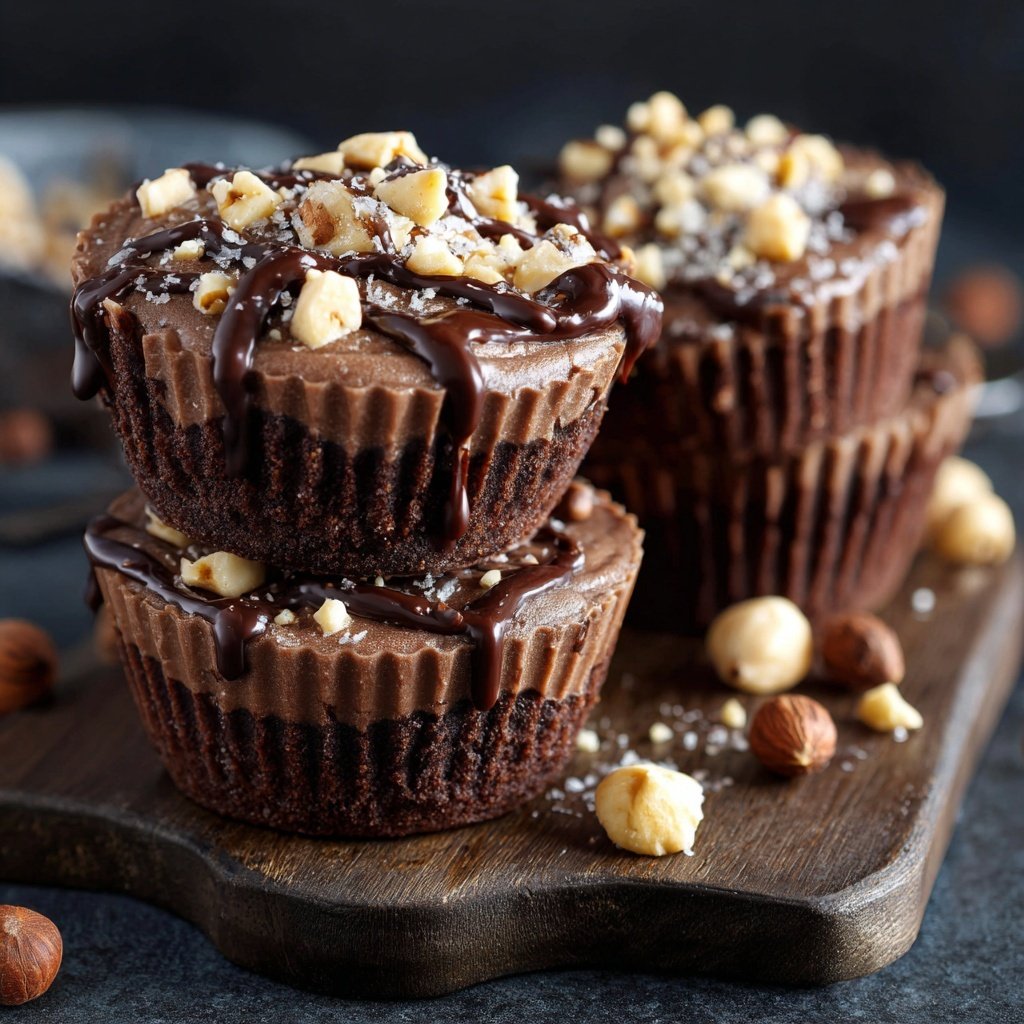 Quick Chocolate Hazelnut Cups