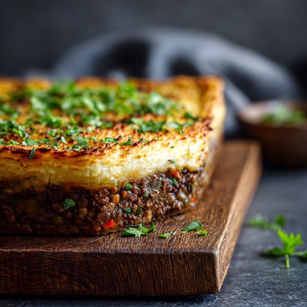 Spiced Beef & Lentil Shepherd's Pie