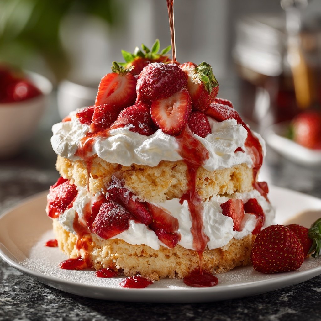 Classic Strawberry Shortcake Delight