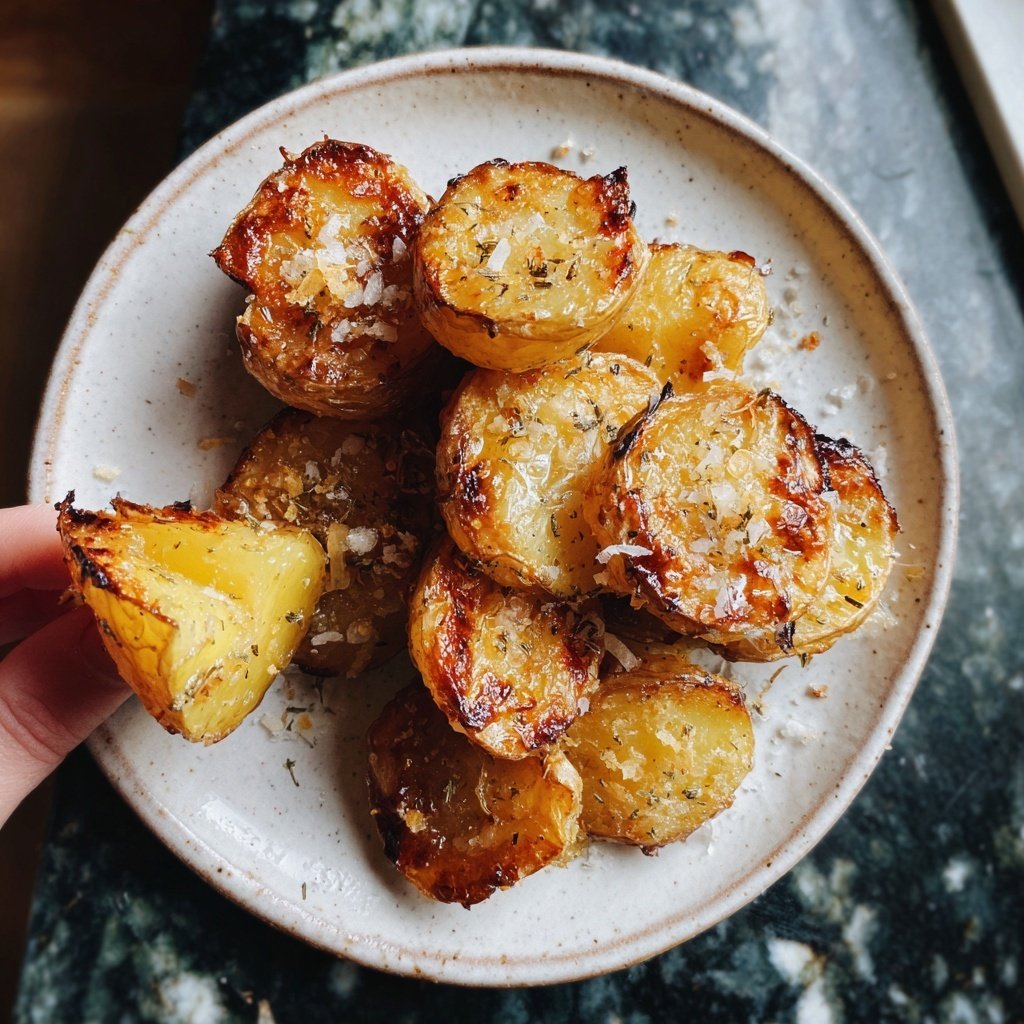 Crispy Salt and Vinegar Potatoes