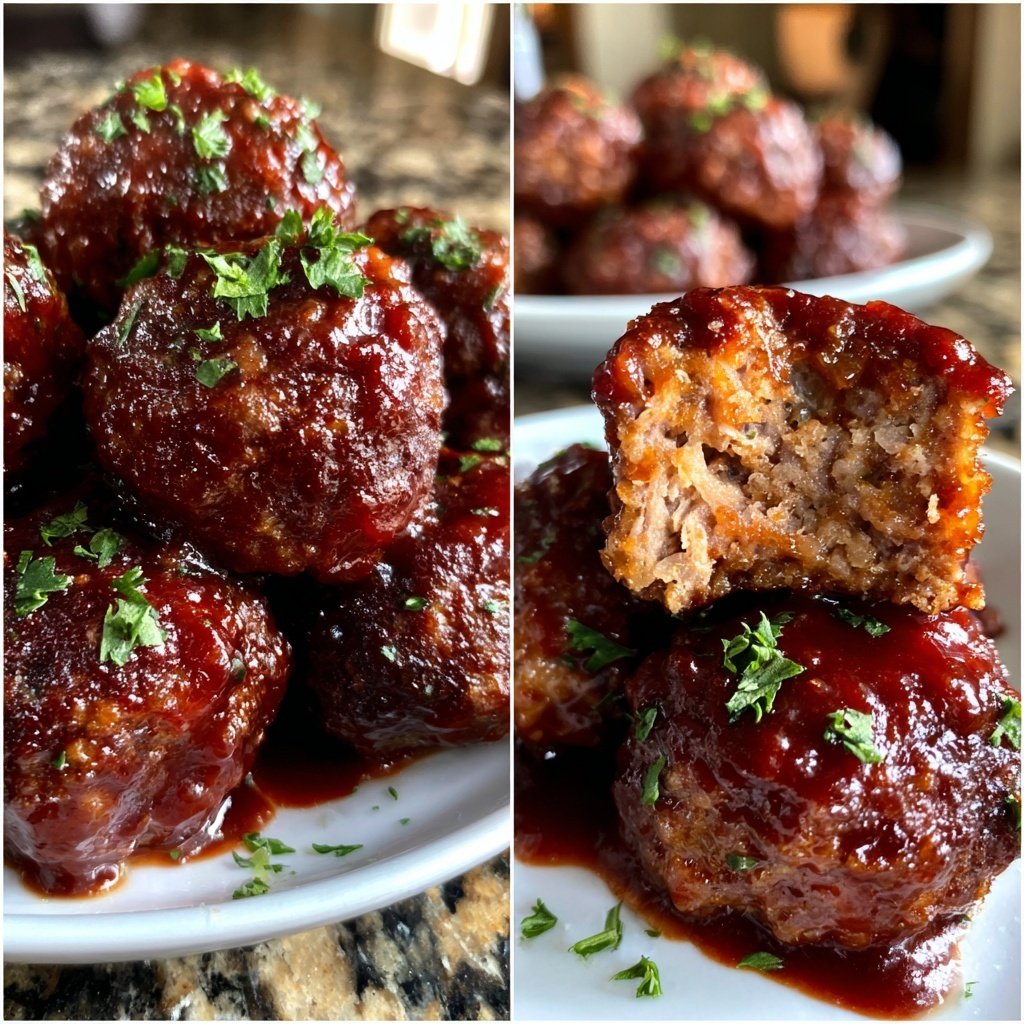 Crock Pot Party Meatballs