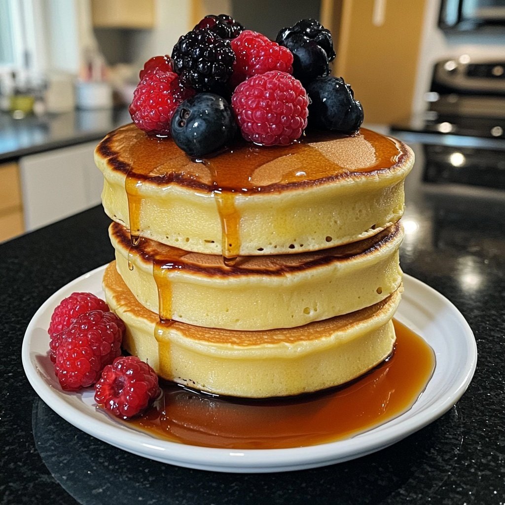 Perfectly Pillowy Japanese Pancakes