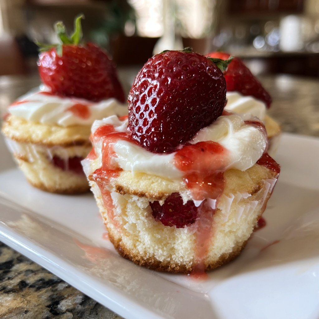 Mini Strawberry Shortcake Cups