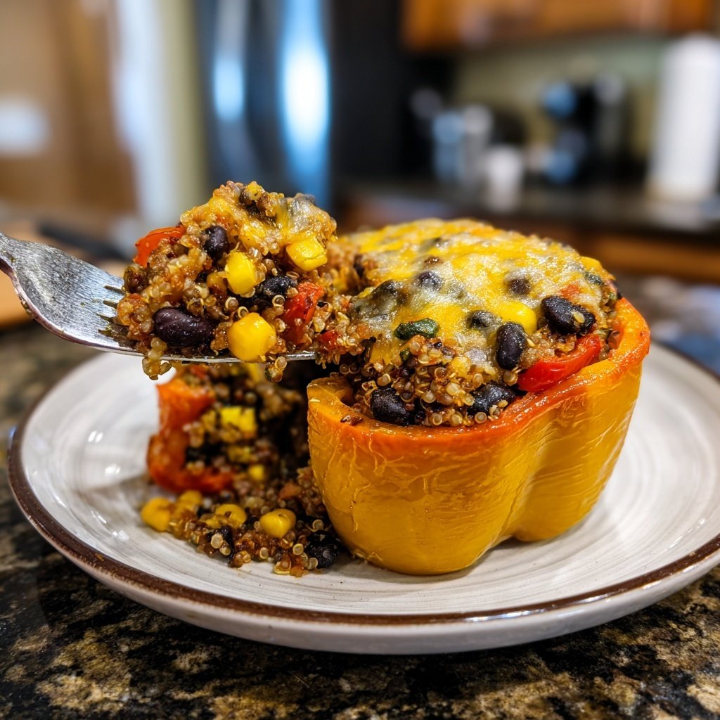 Vegetarian Stuffed Bell Peppers