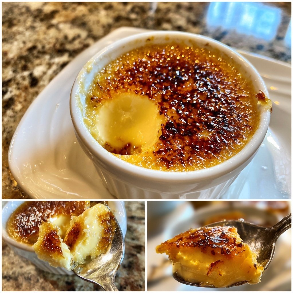 Easy Crème Brûlée Vanilla Torch