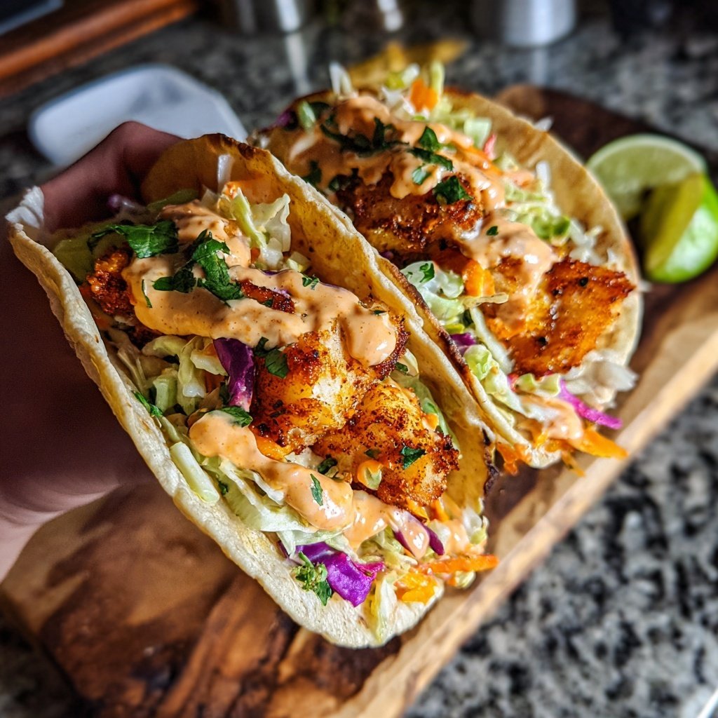 Air Fryer Fish Taco Bowls